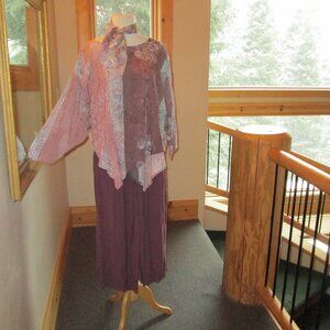 Tienda Ho Moroccan Cotton Pants, Tienda Ho Tunic & Tie-Dyed Cotton Scarf
